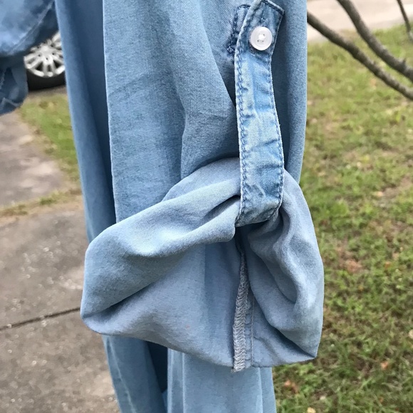 Nine West  Denim Artists Overshirt Size XL - Picture 5 of 5